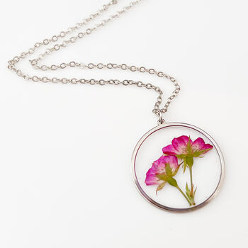 Pink Rose Necklace, 2 of 6
