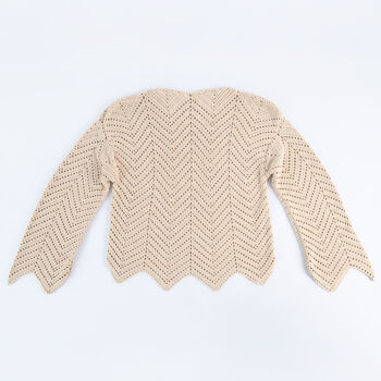 Chevron Jumper Crochet Kit, 7 of 10