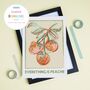 Everything Is Peachy Wall Art Print | Digital Download, thumbnail 6 of 6