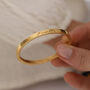 Child's Engraved Bangle For Christenings And Birthdays, thumbnail 3 of 9