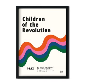 Children Of The Revolution Nursery Giclée Art Print, 2 of 3