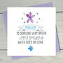 Flower Personalised Birthday Card, thumbnail 1 of 2