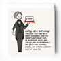 Funny 18th Birthday Card For Boys, thumbnail 1 of 3