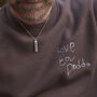Men's Personalised Stainless Steel Tag Pendant Necklace, thumbnail 4 of 11