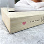 Personalised 'Our First…' Wooden Base 6x4' Photo Frame, thumbnail 3 of 11