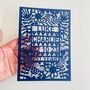 Personalised 1st Anniversary Paper Cut, thumbnail 6 of 9