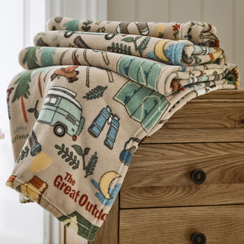 Cozy Great Outdoors Camping Comfort Throw 240gsm, 5 of 5