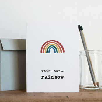 'Rainbow' Petite Card, 2 of 2