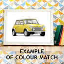 Personalised Mini Cooper Print By Amanda Hancocks | notonthehighstreet.com