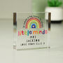 Personalised Teacher Gift Glass Block, thumbnail 6 of 6