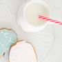 Personalised Christmas Cookie Milk Jug Mug With Straw, thumbnail 9 of 9