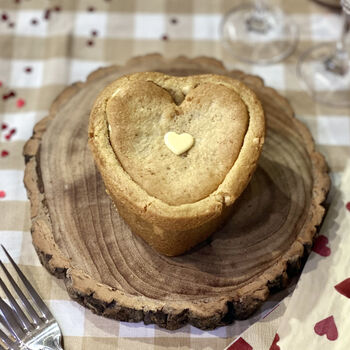 Anniversary/Valentines Heart Shaped Cookie Pie, 3 of 4