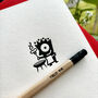 BBQ Inkling Letterpress Fathers Day Card, thumbnail 3 of 3