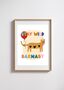 Stay Wild Personalised Print • Kids Poster Print, thumbnail 1 of 3