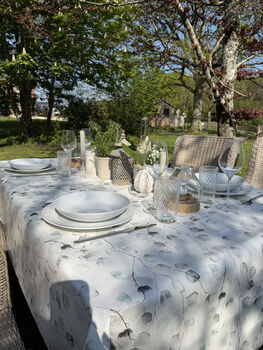 Sage And Stem Outdoor Or Indoor Tablecloth Wipe Clean, 5 of 5