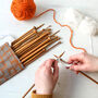 Full Set Of Long Bamboo Knitting Needles, thumbnail 1 of 6