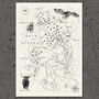 The Peak District Illustrated Map Print, thumbnail 8 of 9
