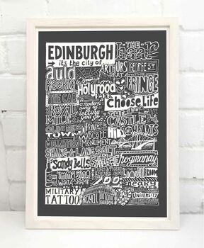 Edinburgh Landmarks Print, 6 of 8