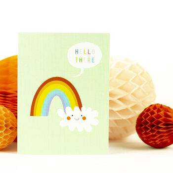 Mini Rainbow Greetings Card, 2 of 4