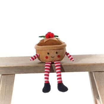 Christmas Character Shelf Sitter Mince Pie, 5 of 7
