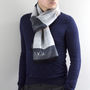 Personalised Men's Cashmere Blend Scarf, thumbnail 3 of 10