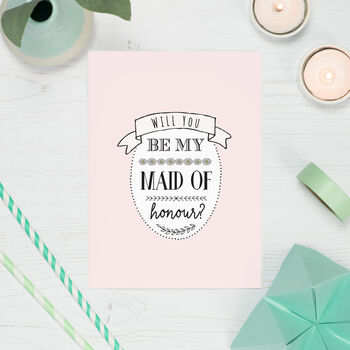 Will You Be My Bridesmaid Eight Card Pack, 3 of 10