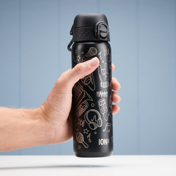Personalised Music Children's School Ion8 Water Bottle, 6 of 9