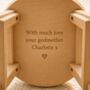Personalised Noah's Ark Childs Stool, thumbnail 2 of 3