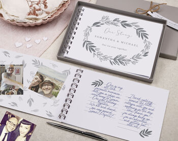 Personalised 'Our Love Story' Book, 3 of 6