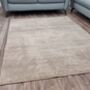 Solid Area Rug In Pale Beige, thumbnail 1 of 6