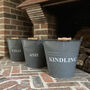 Fireside Bucket Collection Ash, Coal And Kindling, thumbnail 1 of 6
