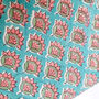 Quilted Block Print Placemat Duo Handmade In India, thumbnail 6 of 7