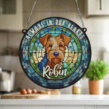 Welsh Terrier Memorial Suncatcher, 2 of 6