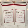 Manhattan Wedding Card Post Box, thumbnail 5 of 9