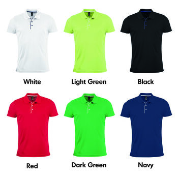 Personalised Golf Wreath Polo Top For Men Gift, 10 of 10