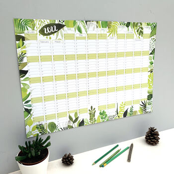 2022 Botanical Wall Calendar And Year Planner, 2 of 7