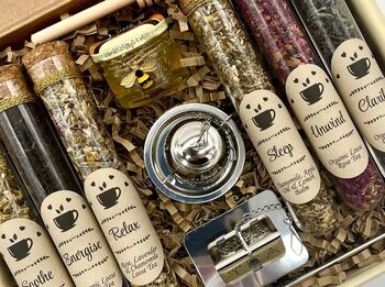 Deluxe Loose Herbal Tea Gift Box, 2 of 8