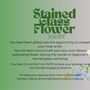 Stained Glass Flower Workshop Experience Day, thumbnail 2 of 8