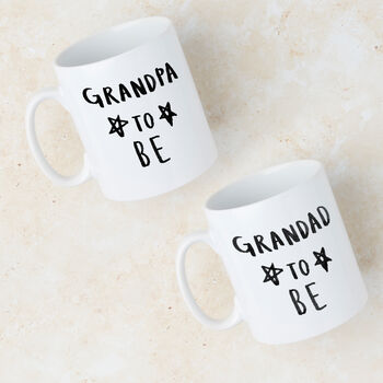 Grandparents To Be 'Grandma / Grandad To Be' Mug Set, 4 of 10
