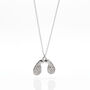 Sycamore Seed Solid Silver Necklace, thumbnail 4 of 6