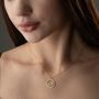 Harmony Flow Wave Sun Necklace, thumbnail 4 of 11