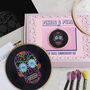 Sugar Skull Embroidery Kit, thumbnail 2 of 5