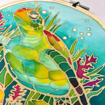 Oh My Turtle! DIY Batik Craft Kit For Beginners, 3 of 9