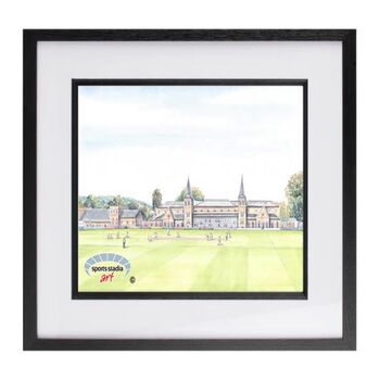 Gloucestershire Ccc Cheltenham College Ground Art Print, 3 of 3