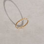 Gold Filled Woven Twist Ring, thumbnail 3 of 10