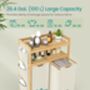 Laundry Sorter Hamper With Shelf Storage, thumbnail 3 of 7