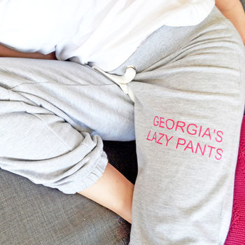 Personalised Lazy Sweatpants, 3 of 3