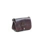 Noah Crossbody Wallet Bag Mini Shoulder Bag In Chocolate Brown, thumbnail 2 of 6