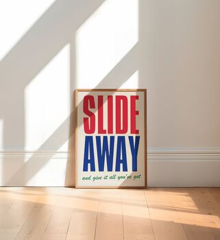 Slide Away Print, 2 of 3