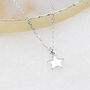 Personalised Gold Or Silver Mini Eid Star Necklace, thumbnail 3 of 9